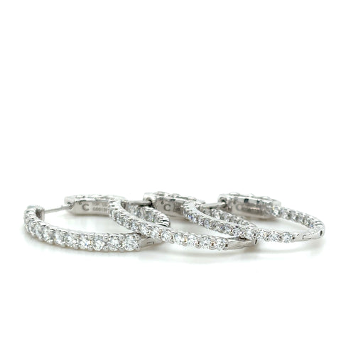 Oval Hoop Earrings
