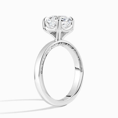 Snowcap Solitaire Ring - European 2.58 ct