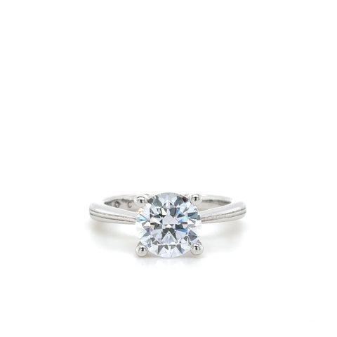 PCJSM0512EC200 Beaded Solitaire  - 2.00ct