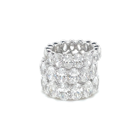 Oval Eternity Band